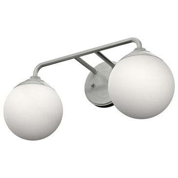 Hunter Hepburn 2-Light Vanity in Brushed Nickel, , large