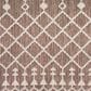 Nourison Positano Southwestern Natural 5" x 7" Indoor/Outdoor Area Rug, , large