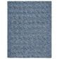 Safavieh Micro-Loop 10" x 14" Dark Blue and Ivory Area Rug, , large