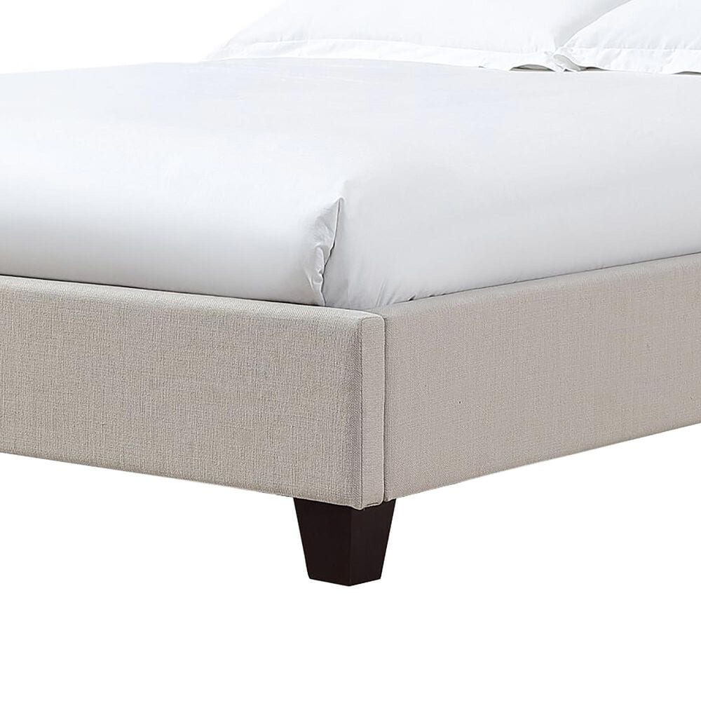 Urban Home Madera King Upholstered Platform Bed in Putty, , large