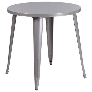 Flash Furniture 30" Round Table in Gray, , large