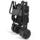 Wonderfold Utility Push and Pull Folding Wagon in Black and Gray, , large