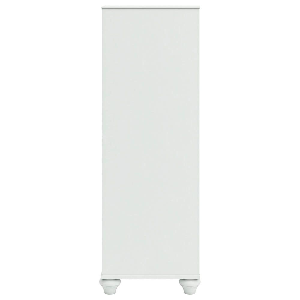 Ashley Kozlani 5-Piece Full Panel Storage Bedroom Set in Matte White, , large