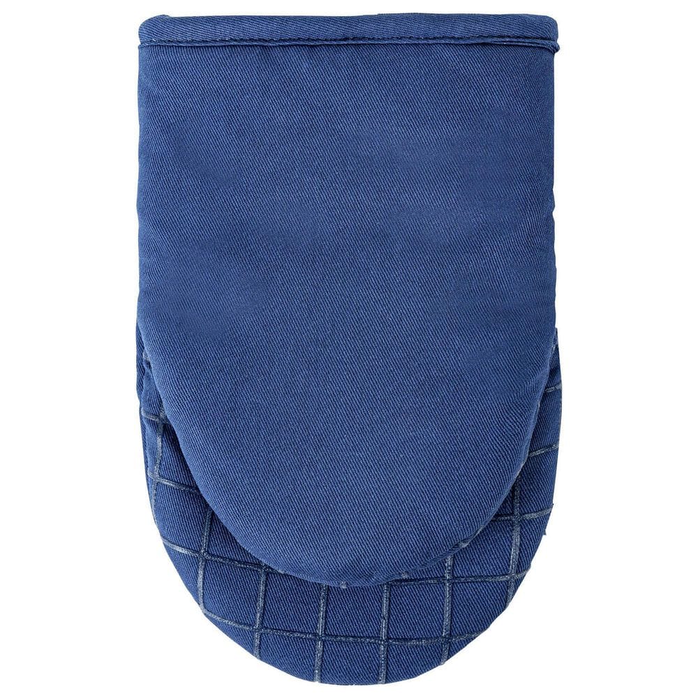 Harold Import Mrs. Anderson"s Baking Silicone Grip Mini Mitt in Blue, , large