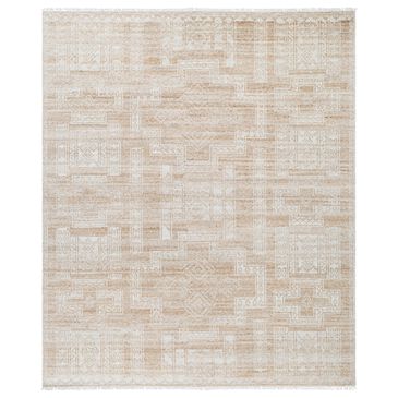 Surya Kunal Tan 9" x 12" Area Rug, , large