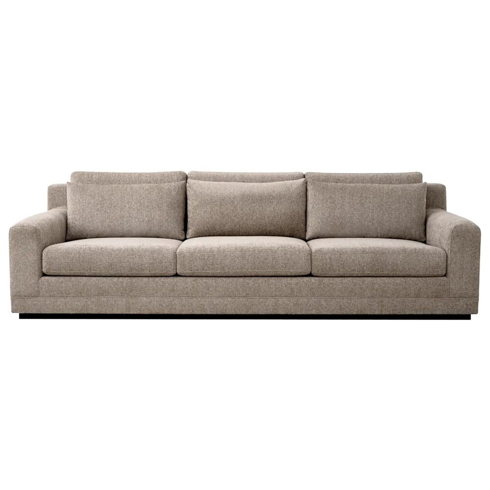 Eichholtz Manhattan Stationary Sofa in Hunt Chenille Taupe, , large