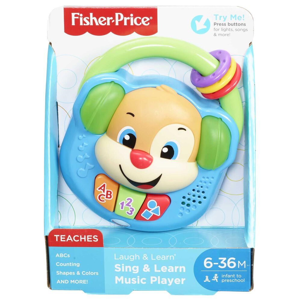 Fisher-Price Laugh, Learn Sing and Learn Music Player in Multicolor, , large