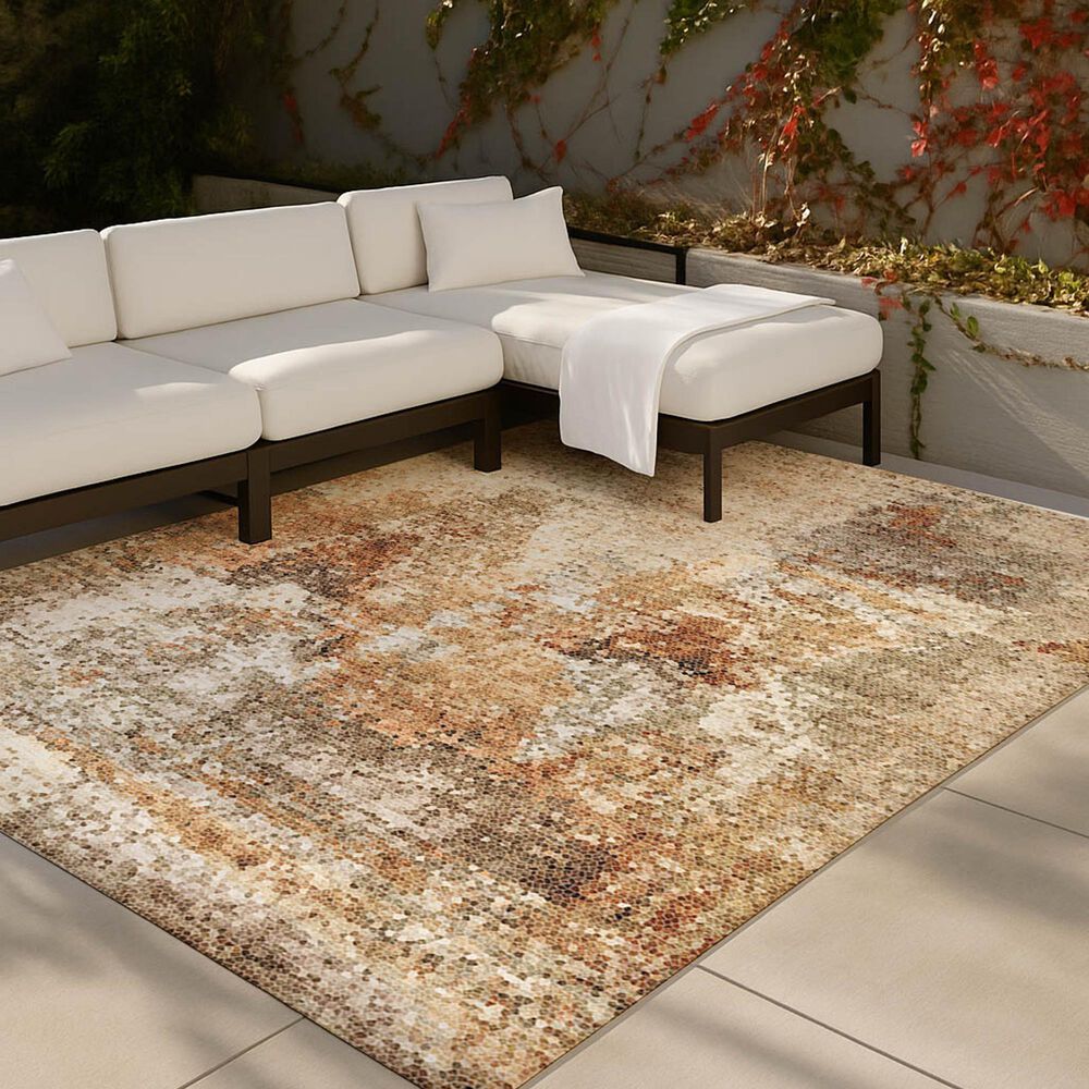Dalyn Rug Company Lumara Copper 8' x 10' Area Rug, , large