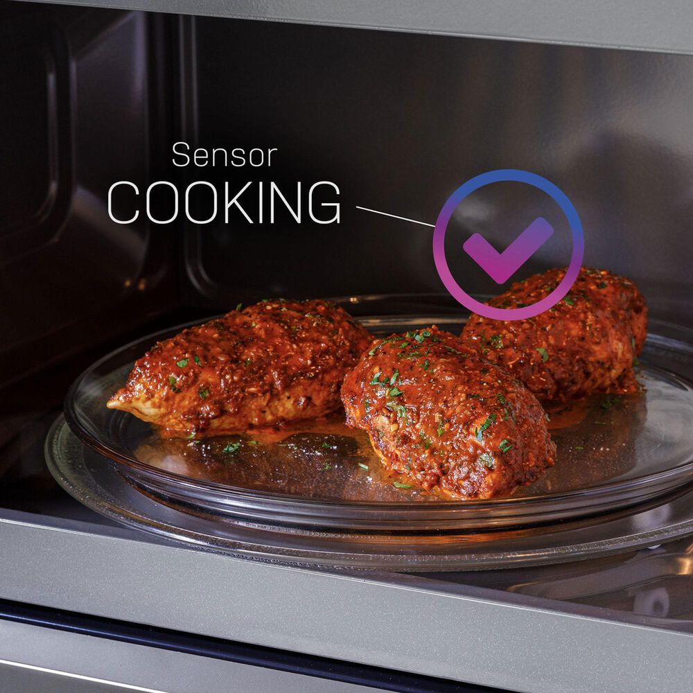 GE Profile 2.2 Cu. Ft. Over-the-Range Sensor Microwave Oven in Stainless Steel, , large