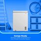 Midea 5.1 Cu. Ft. Garage-Ready Convertible Chest Freezer in White, , large