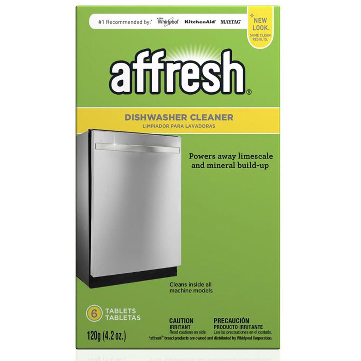 Affresh whirlpool dishwasher top
