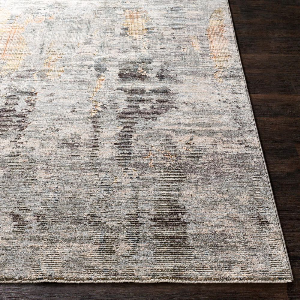 Surya Presidential PDT-2306 2&#39; x 3&#39;3&quot; Blue, Gray and Orange Scatter Rug, , large