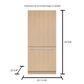 Fisher & Paykel 16.8 Cu. Ft. 80" Tall Integrated Refrigerator on Left Hinge, , large