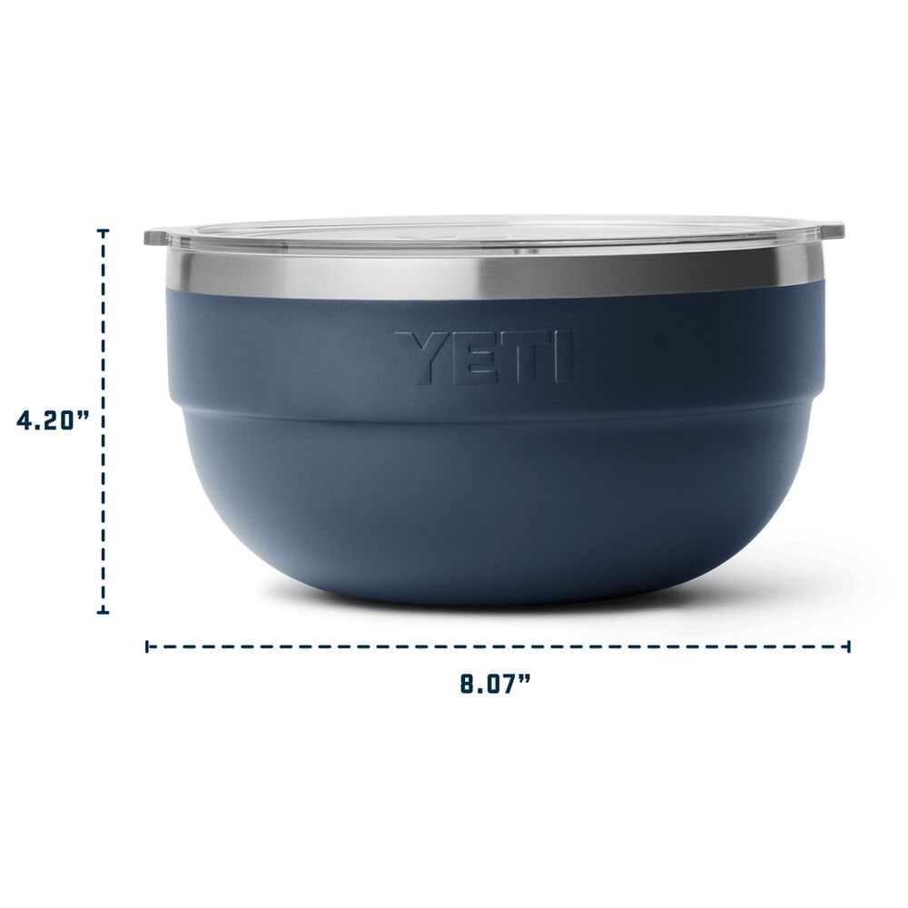 YETI Rambler 2 Qt Insulated Bowl in Sea Stone, , large