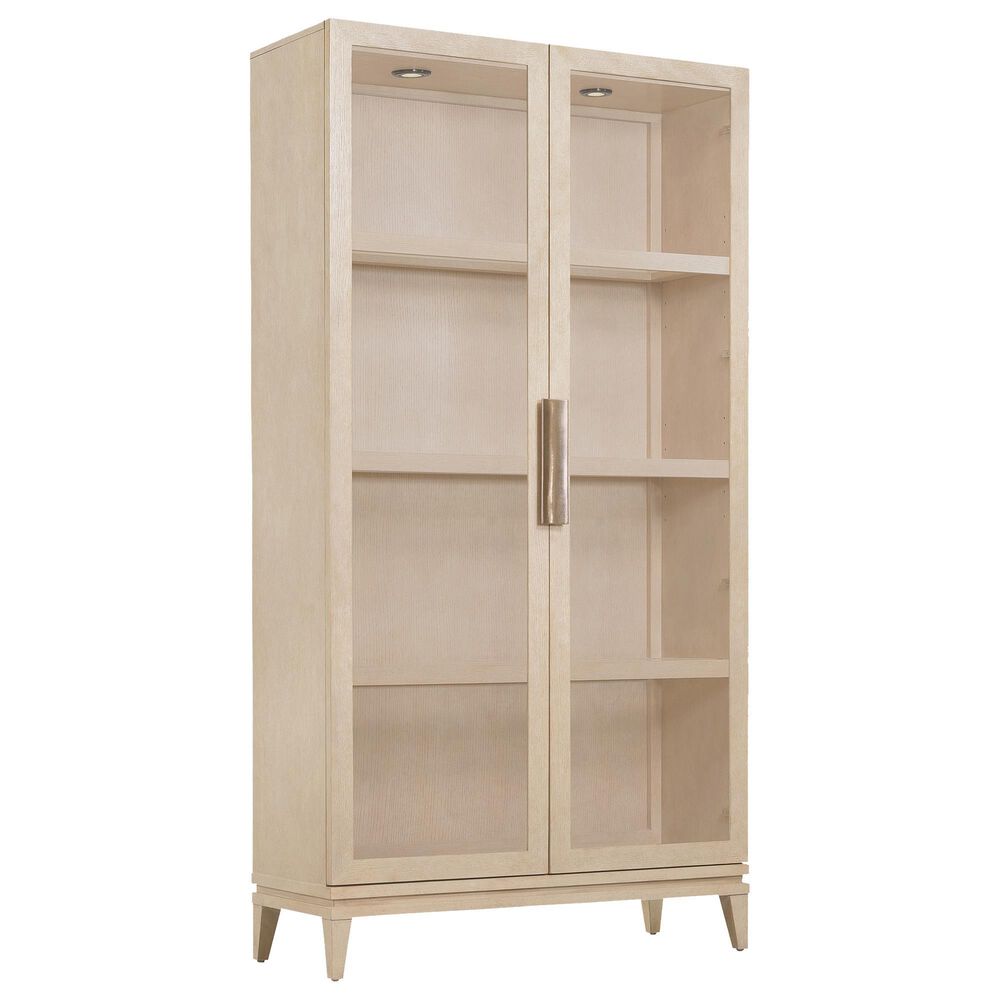 Hooker Furniture Westwood Display Cabinet in Polished Limestone, , large
