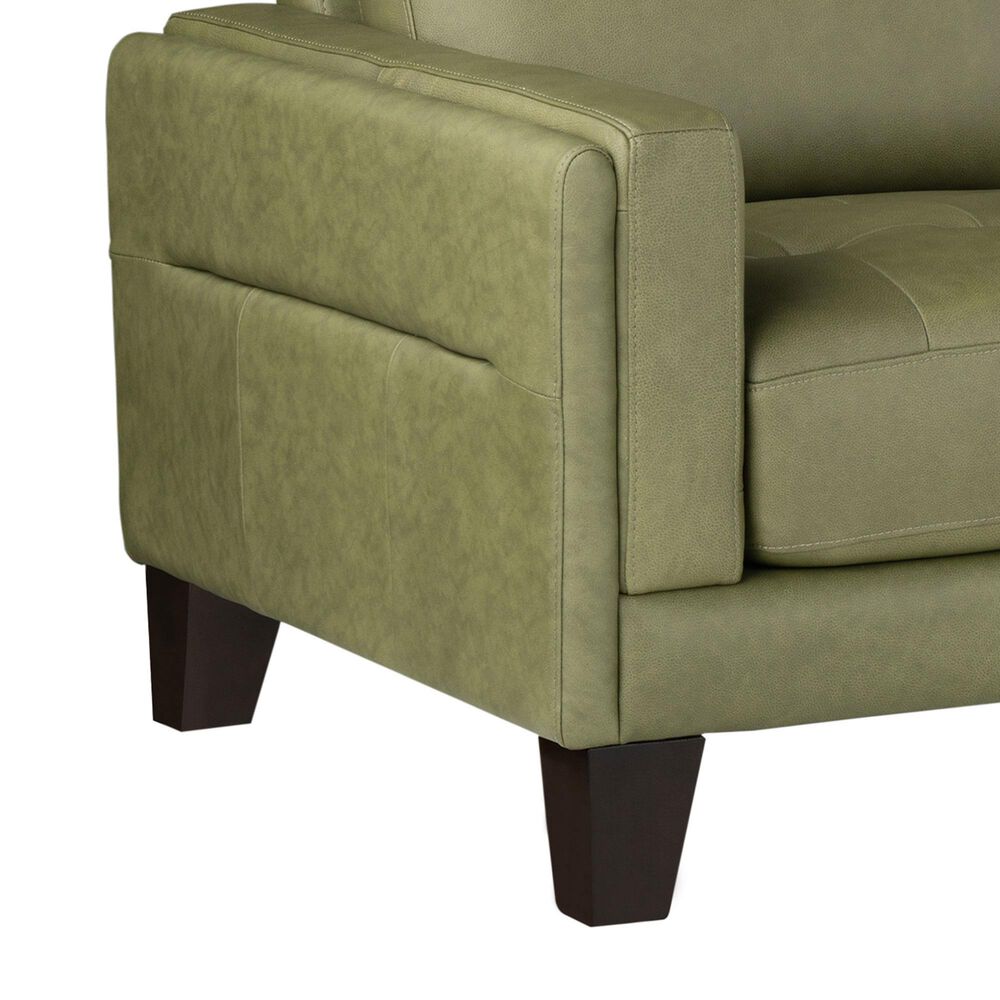 Italiano Furniture Cambria Vaughn Stationary Sofa in Green Clover, , large