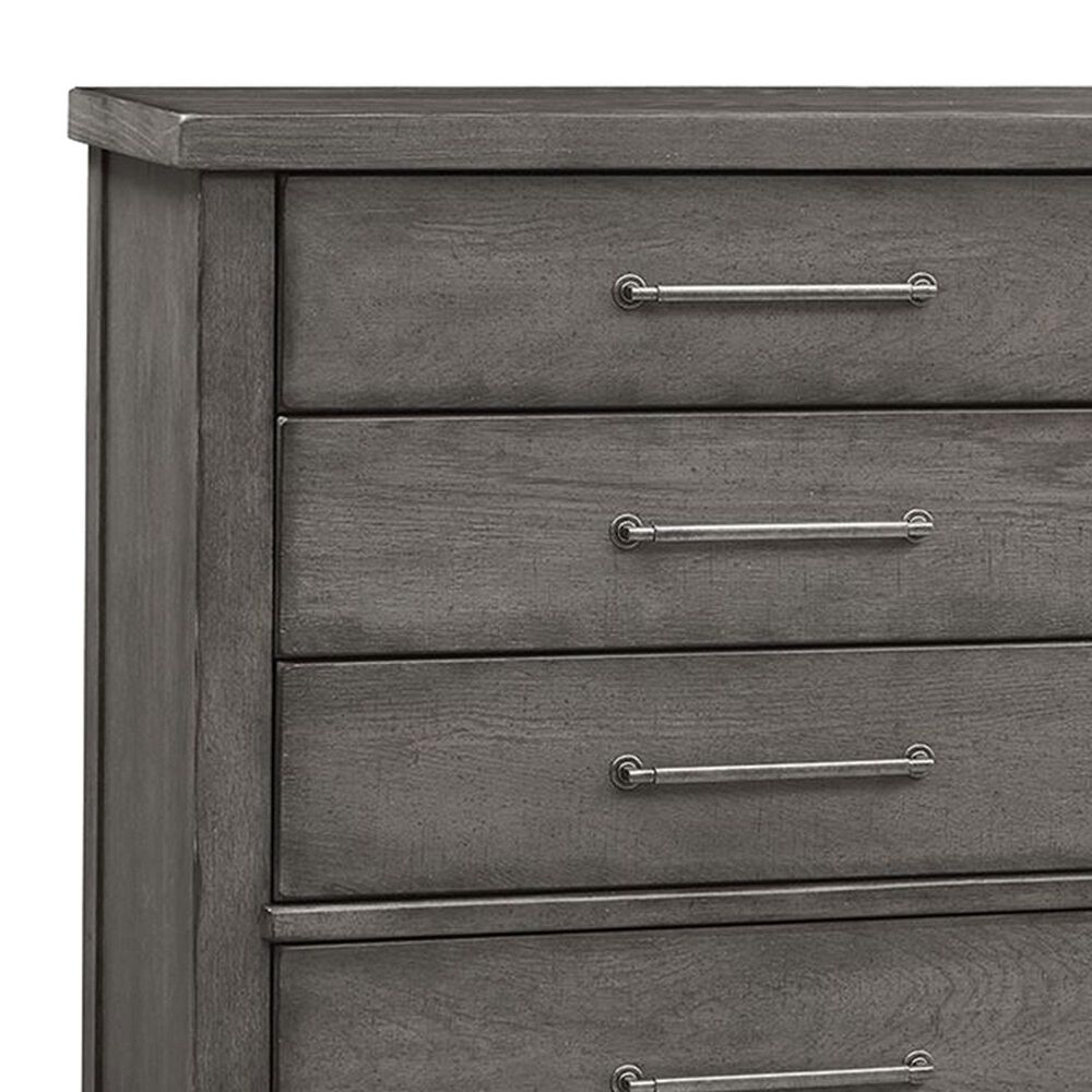 Belle Furnishings Modern Farmhouse 8 Drawer Dresser in Dusty Charcoal, , large