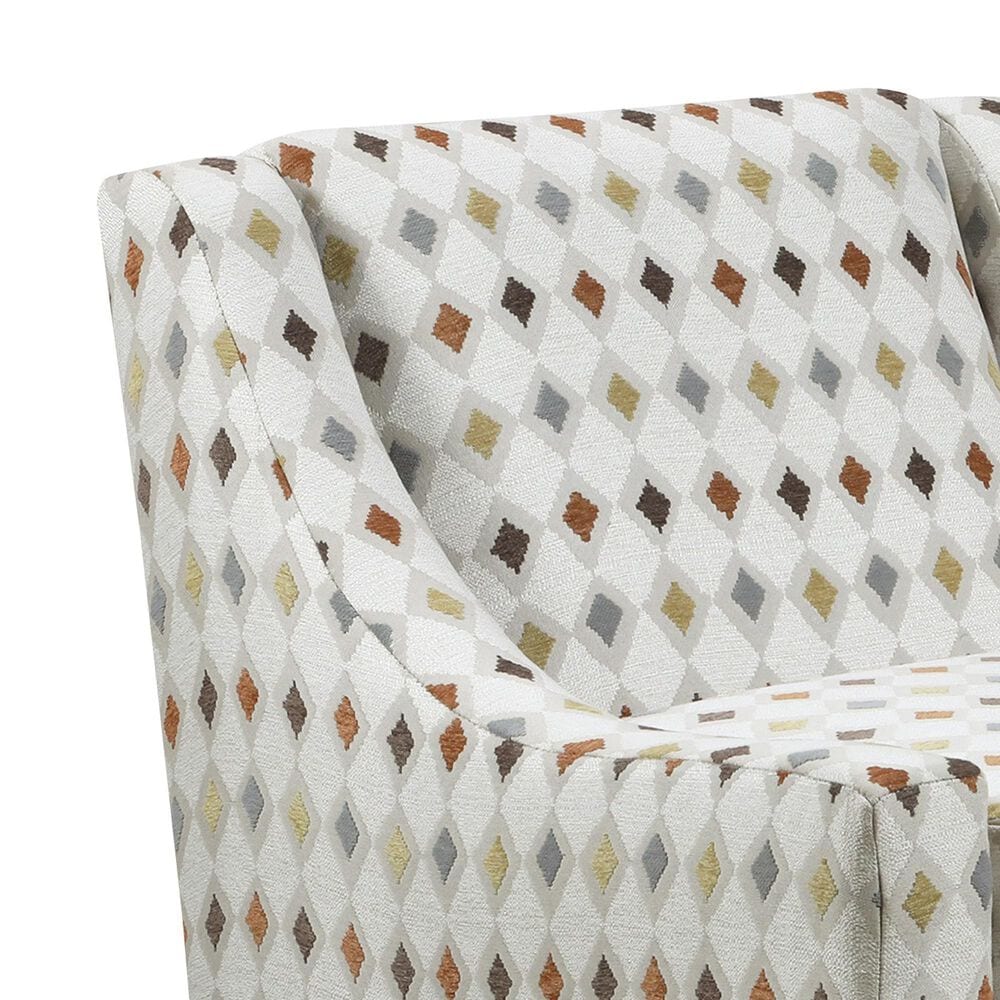Xenia Wowza Sand Accent Chair in Mara Patina, , large