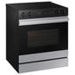 Samsung Bespoke Bespoke 6.3 Cu. Ft. Smart Slide-In Electric Range with 5 Elements and Steam Clean in Stainless Steel, , large