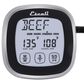 Kitchen Supply Touch Screen Thermometer and Timer in Black and Stainless Steel, , large