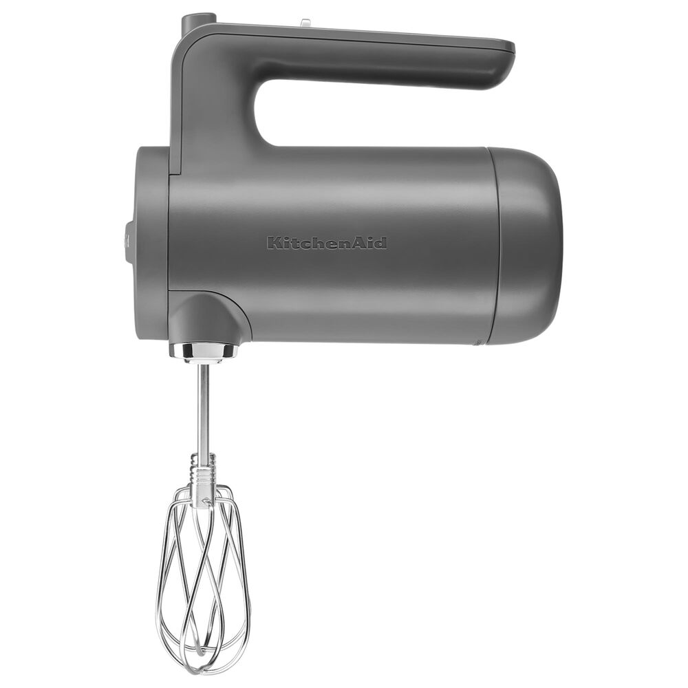 KitchenAid Cordless 7 Speeds Hand Mixer in Matte Charcoal Grey Shop NFM