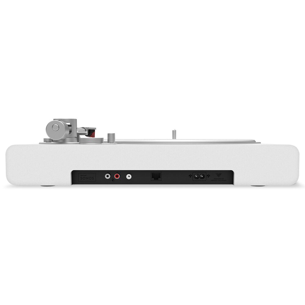 Victrola Stream Pearl Wi-Fi Bluetooth Turntable in White and Silver, , large