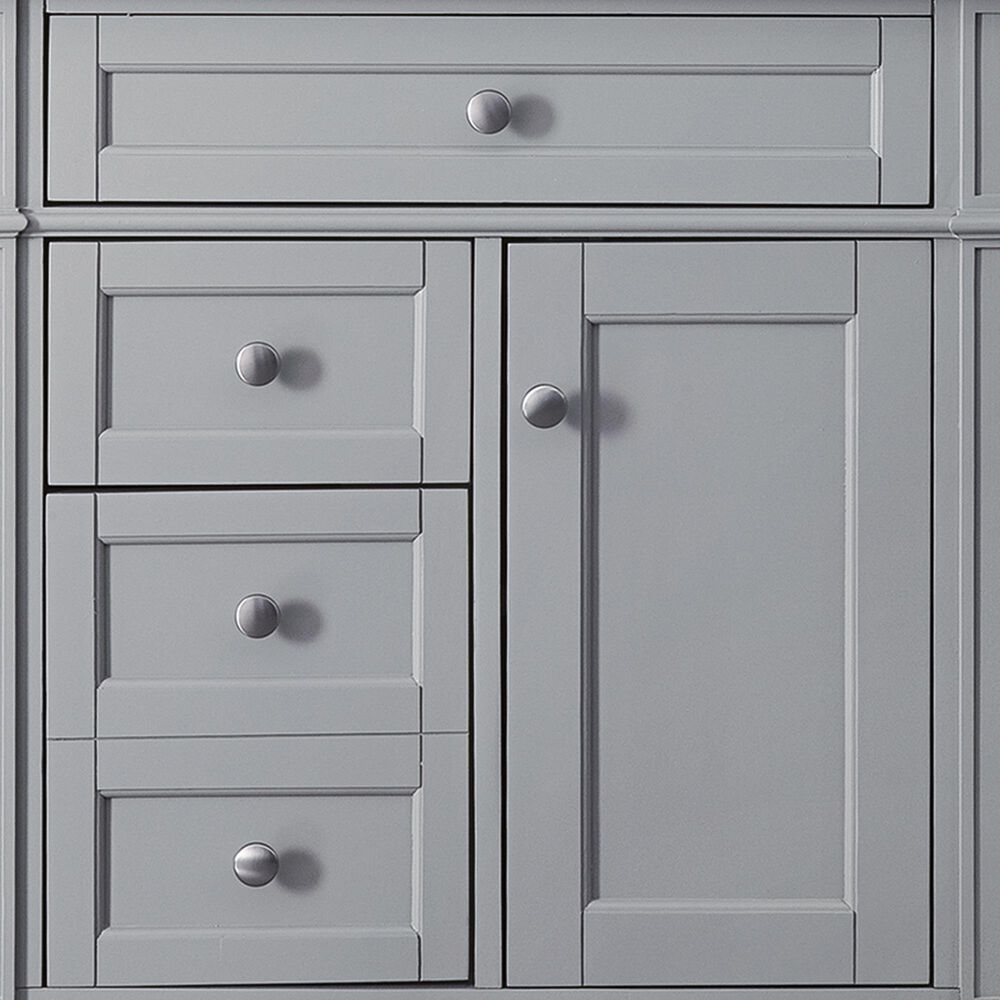 James Martin Vanities Brittany 30&quot; Single Bathroom Vanity in Urban Gray with 3 cm Lime Delight Quartz Top and Rectangular Sink, , large