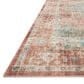 Loloi II Heidi 2" x 5" Terracotta and Aqua Area Rug, , large