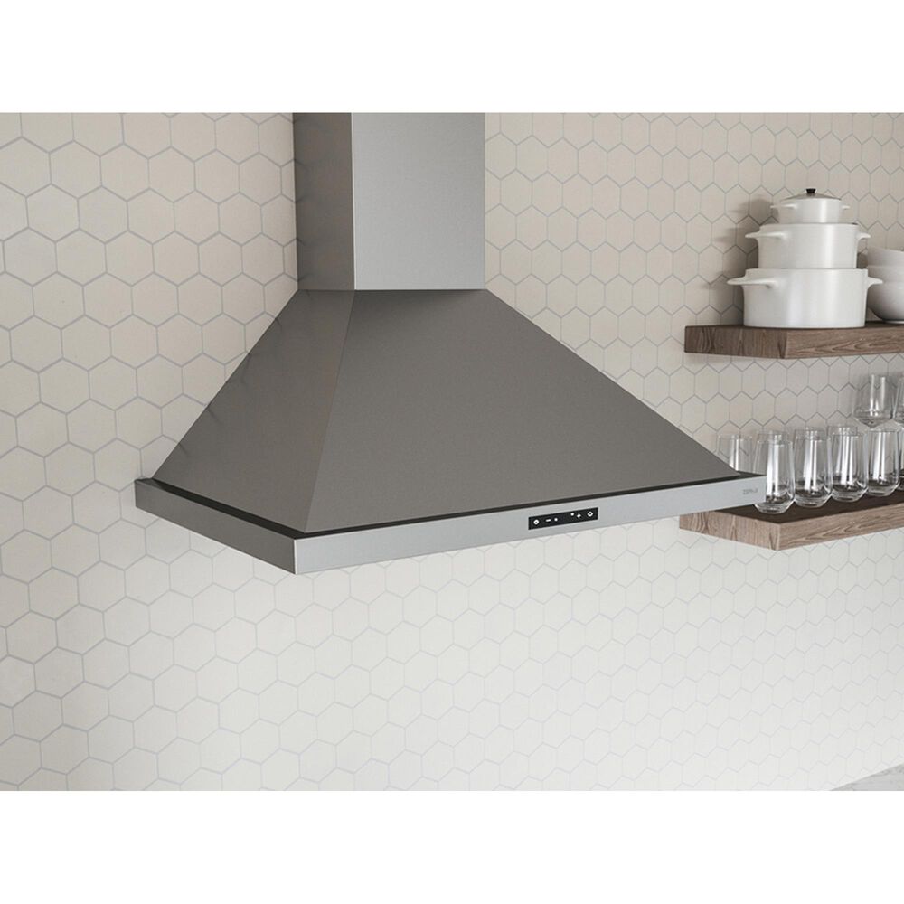 Zephyr Core Series Ombra 30&quot; Wall Mount Convertible Range Hood with Blower in Stainless Steel, , large