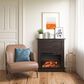 DHP Euclid Fireplace Mantel in Espresso, , large