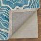 Feizy Lorrain 5" x 8" Blue and Ivory Area Rug, , large