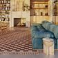 Momeni Willow WLO-1 5" x 8" Brown Area Rug, , large