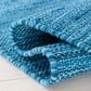 Safavieh Montauk MTK215M 2"6" x 8" Blue and Grey Runner, , large