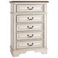 Ashley Realyn 5-Piece Queen Panel Bed Set in Chipped White, , large