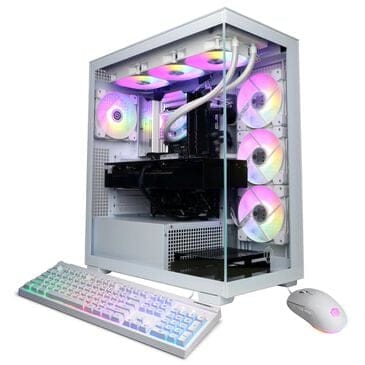 iBUYPOWER Gamer Supreme Gaming Desktop PC | Intel Core Ultra 9 285K - 32GB RAM - NVIDIA GeForce RTX 5080 Graphics - 2TB SSD in White, , large