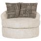 Ashley Soletren Swivel Accent Chair in Stone, , large