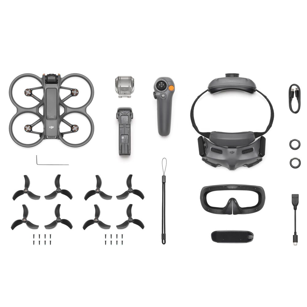 DJI Avata 2 Fly More Combo Drone with Single Battery in Black, , large