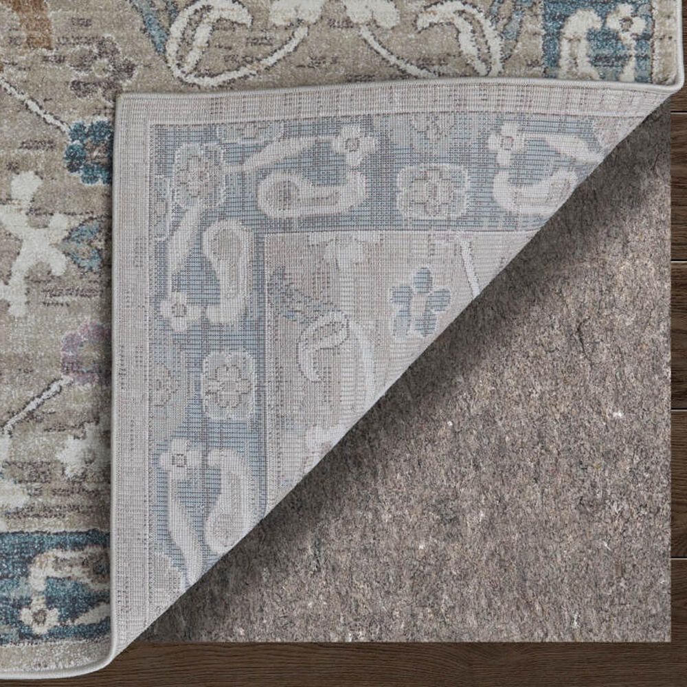 Feizy Dartmouth 39QLF 10&#39; x 12&#39;8&quot; Gray and Multicolor Area Rug, , large