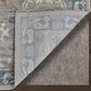 Feizy Dartmouth 39QLF 10" x 12"8" Gray and Multicolor Area Rug, , large