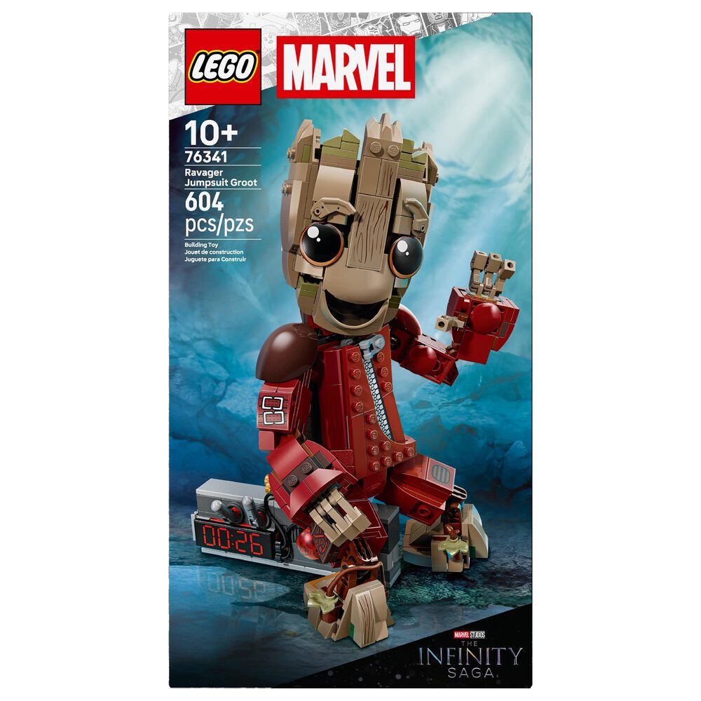 LEGO Marvel Ravager Jumpsuit Groot Building Set, , large