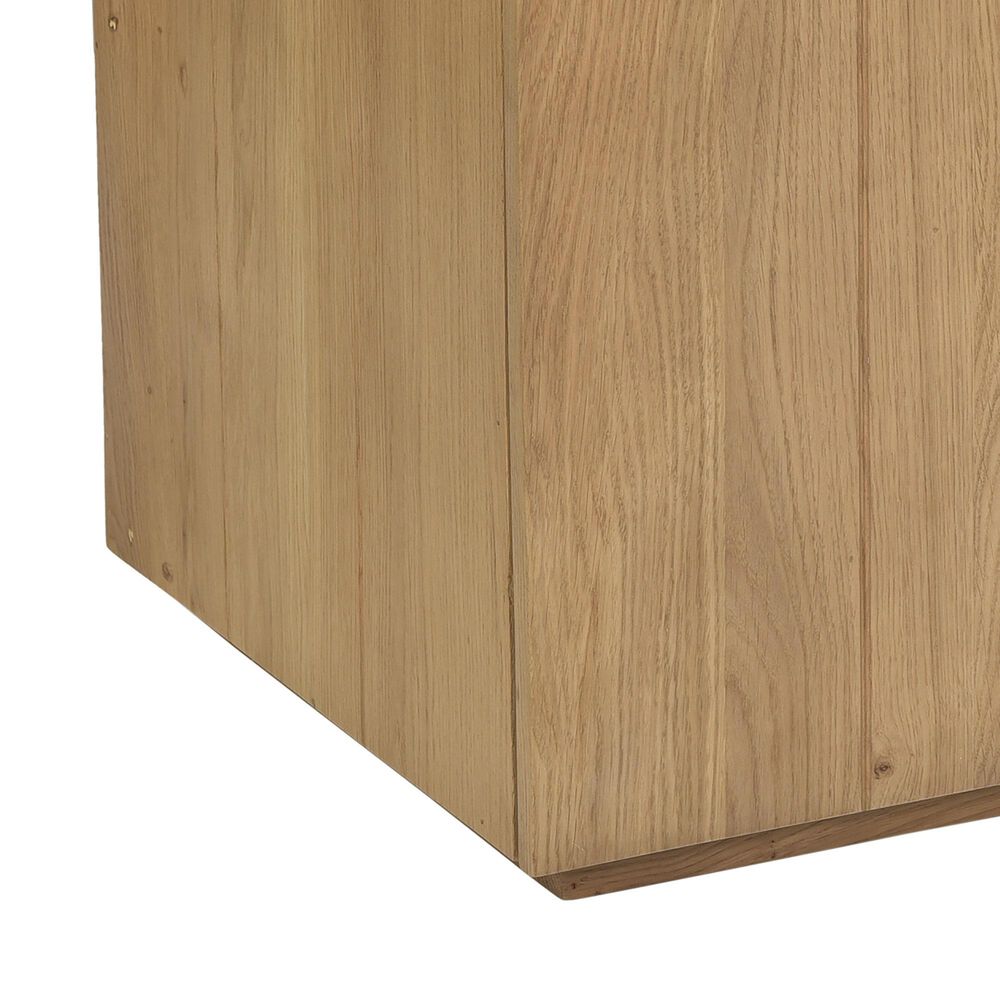 Moe&#39;s Home Collection Plank 2 Shelves Nightstand in Natural, , large