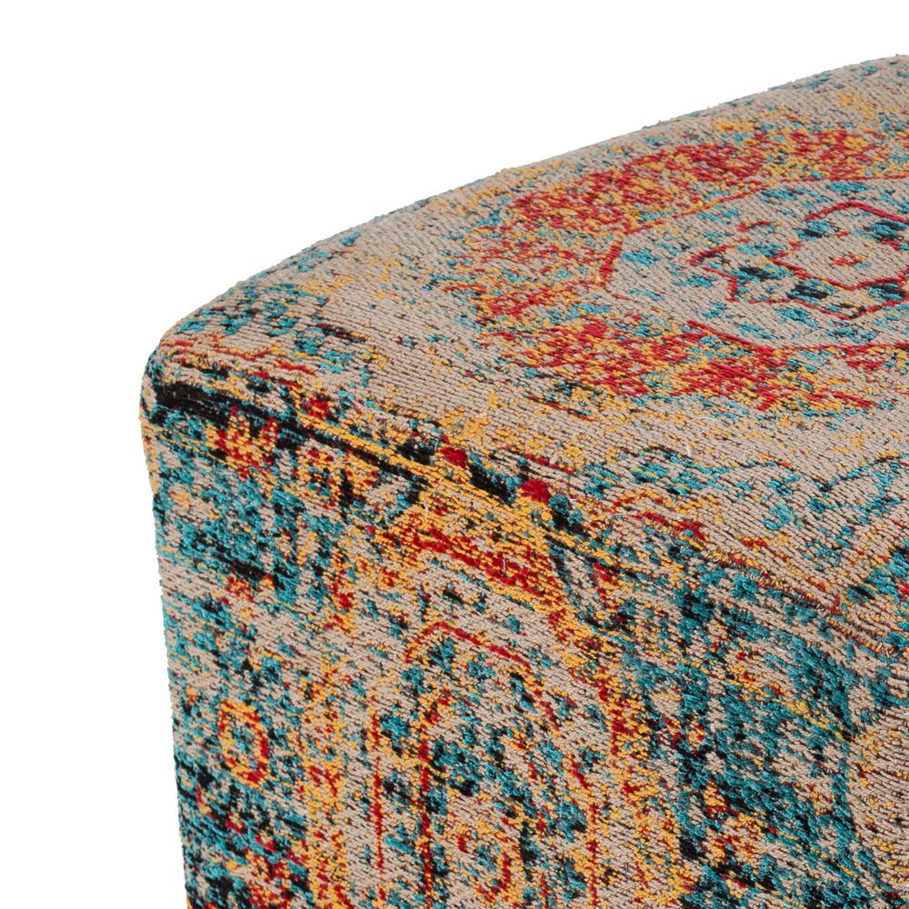 Surya Amsterdam Pouf in Multi, , large