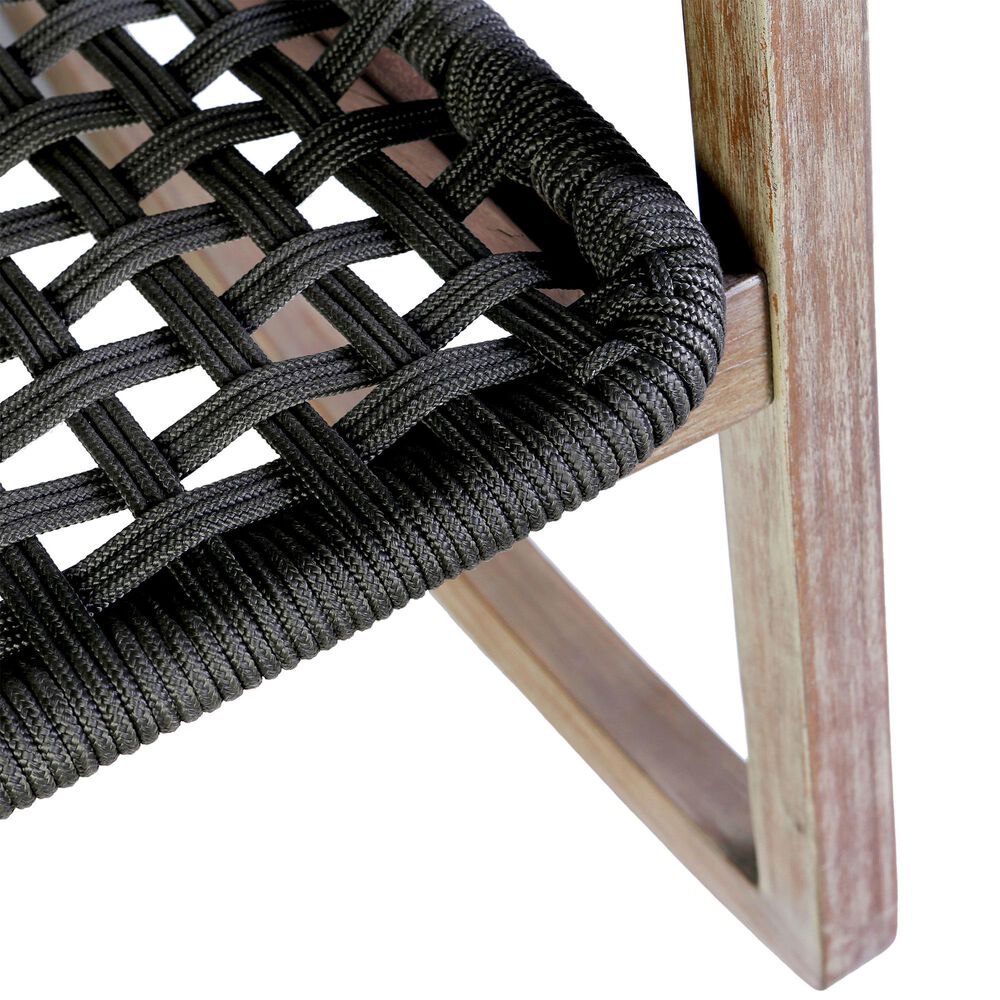 Blue River Sequoia Patio Rocking Chair in Charcoal and Light Eucalyptus, , large