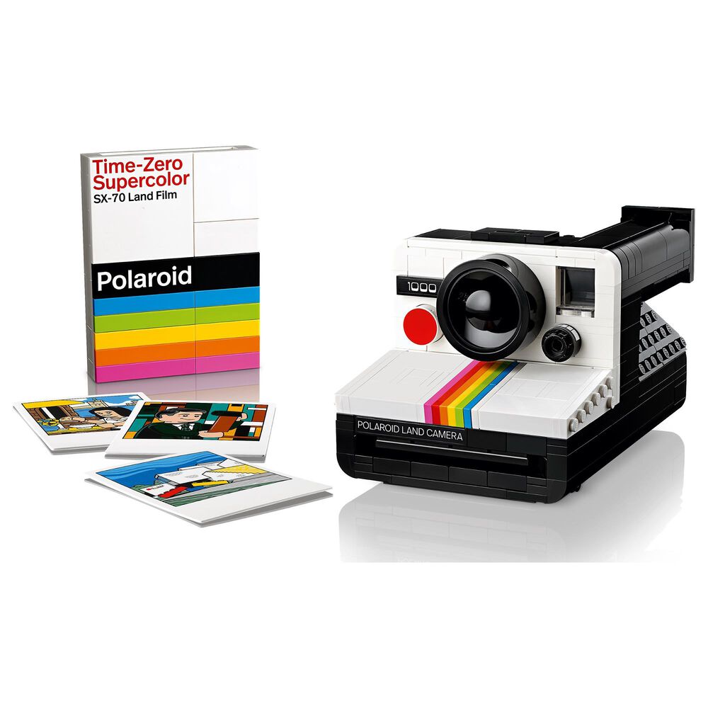 LEGO Ideas Polaroid OneStep SX-70 Camera Building Set in Multicolor, , large