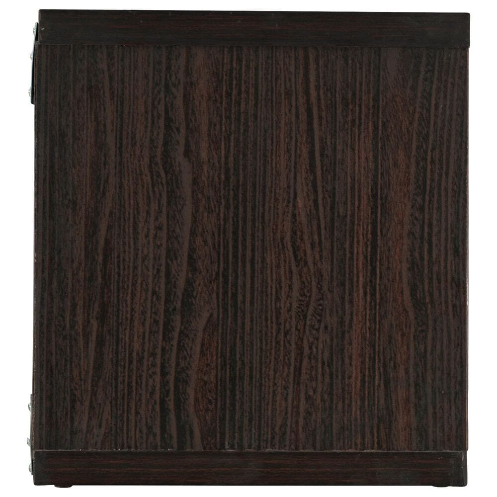 Linon Home Decor Galli 2-Shelf Bookcase in Espresso, , large