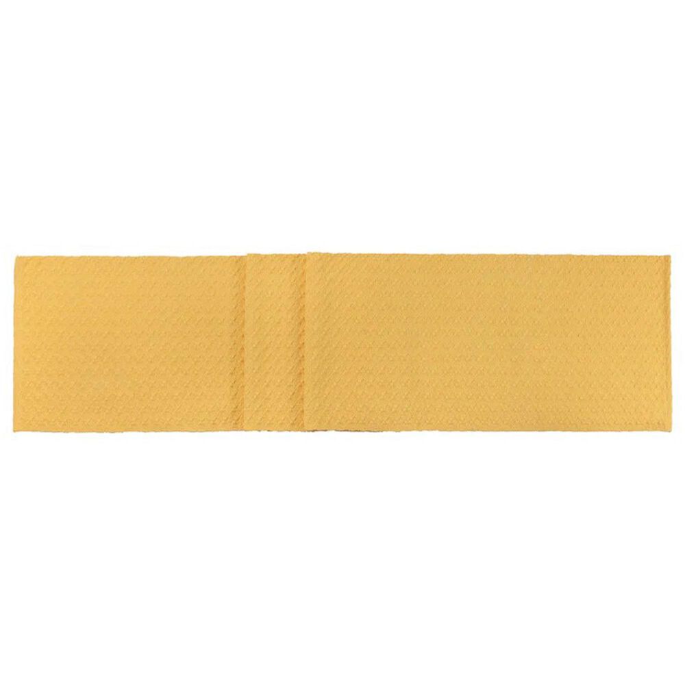 Boston International Cobble Woven Table Runner in Yellow, , large