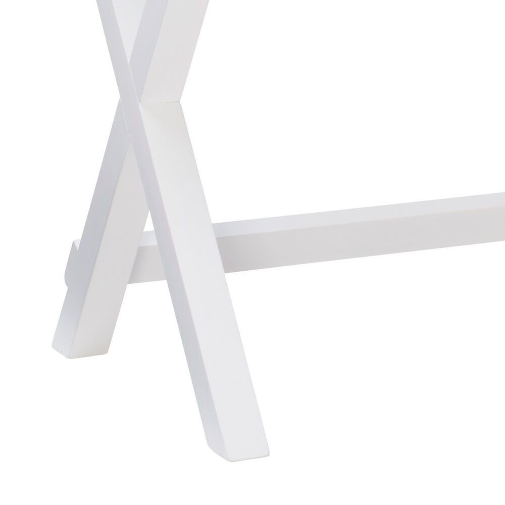 Linon Home Decor Peggy Writing Desk in White, , large
