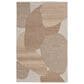 Feizy Pollock 2" x 3" Brown and Beige Area Rug, , large