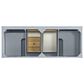 James Martin Vanities Breckenridge 60" Double Bathroom Vanity Cabinet in Serenity Blue, , large