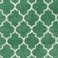 Safavieh Venus Shag 6"7" Square Green and Ivory Area Rug, , large